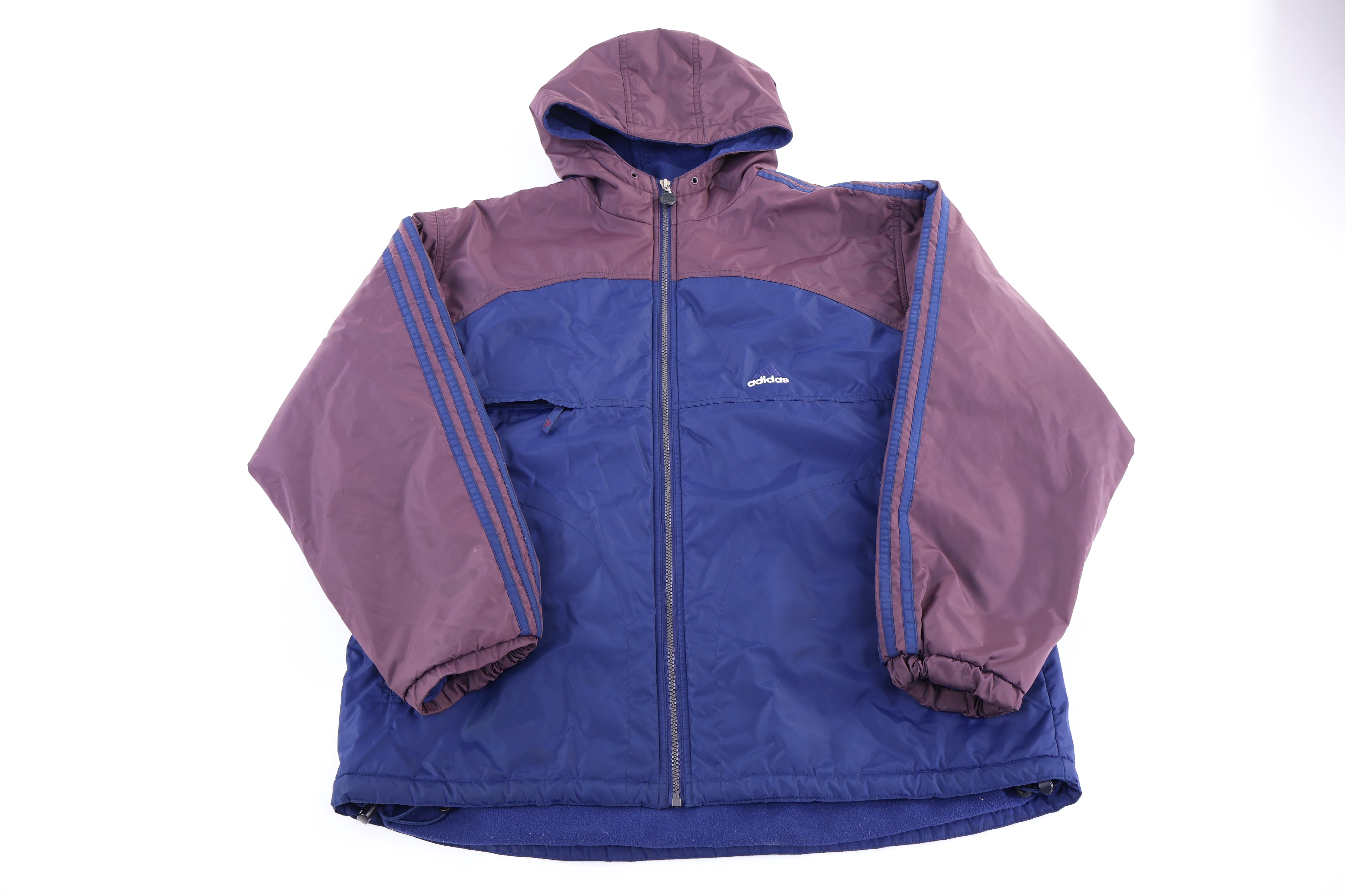 90's Adidas Multicolor Full Zip Jacket - Jacket - Thrifted Threads