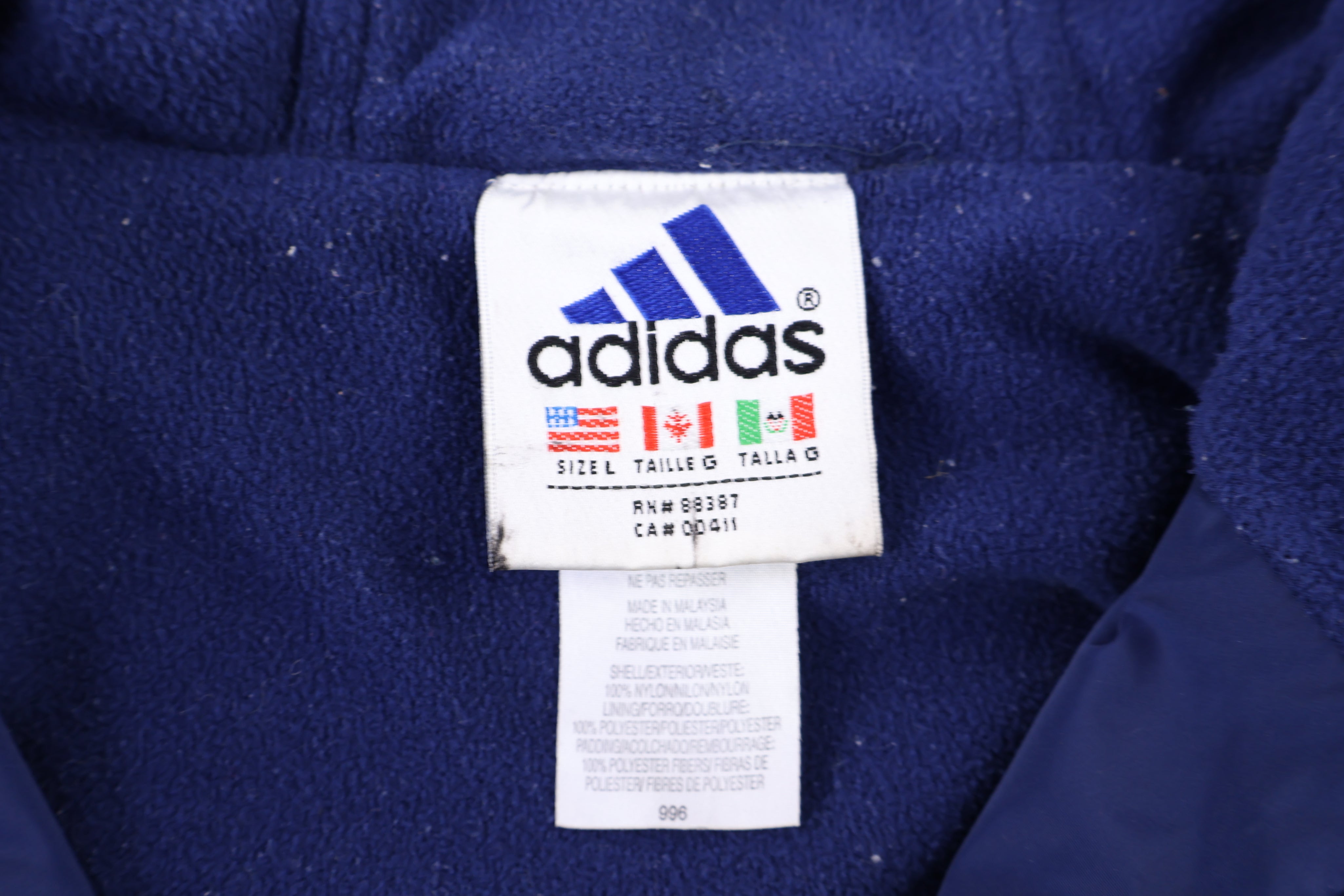 90's Adidas Multicolor Full Zip Jacket - Jacket - Thrifted Threads