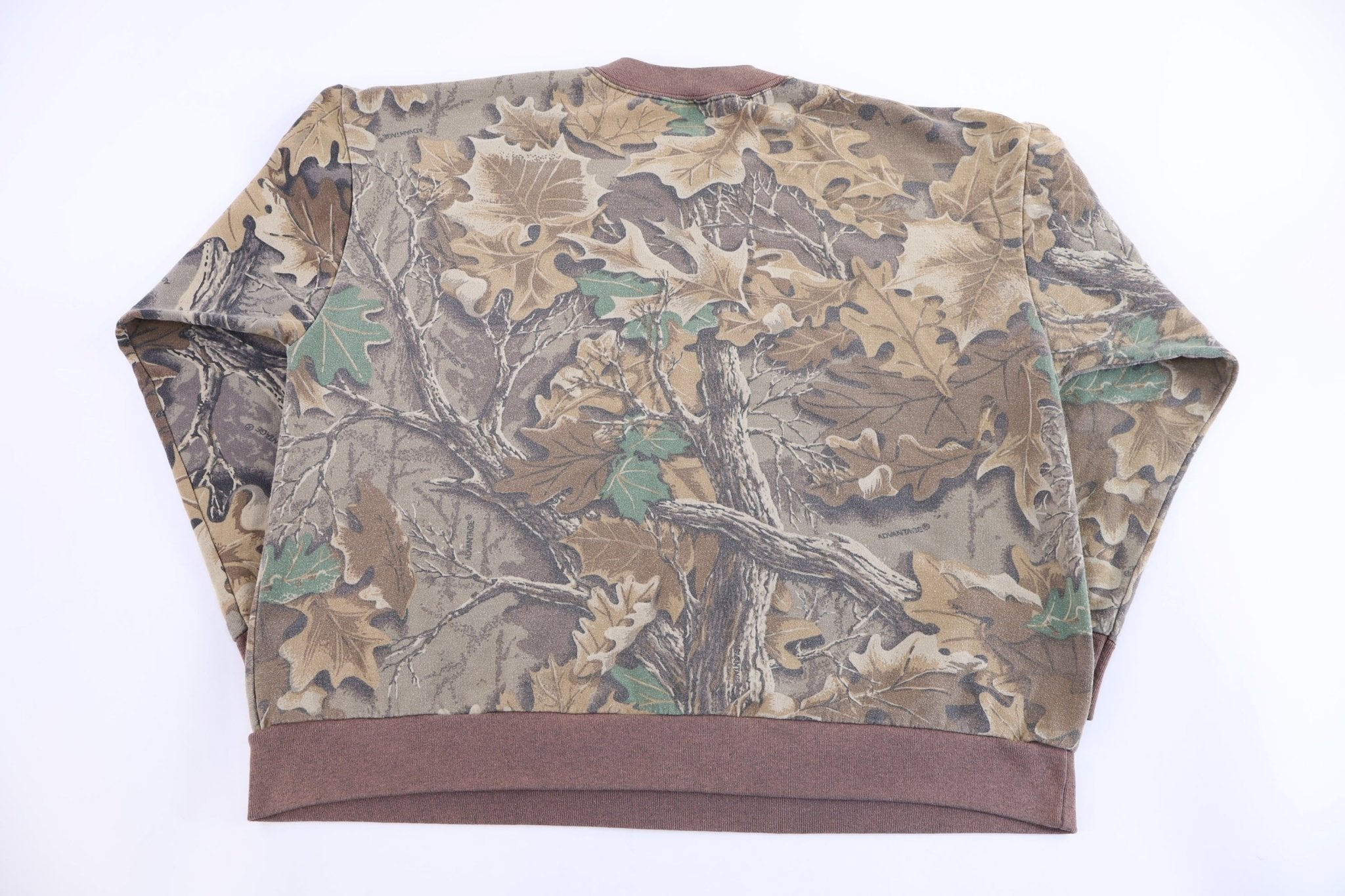 90's Advantage Camouflage Sweatshirt - Sweatshirt - Thrifted Threads