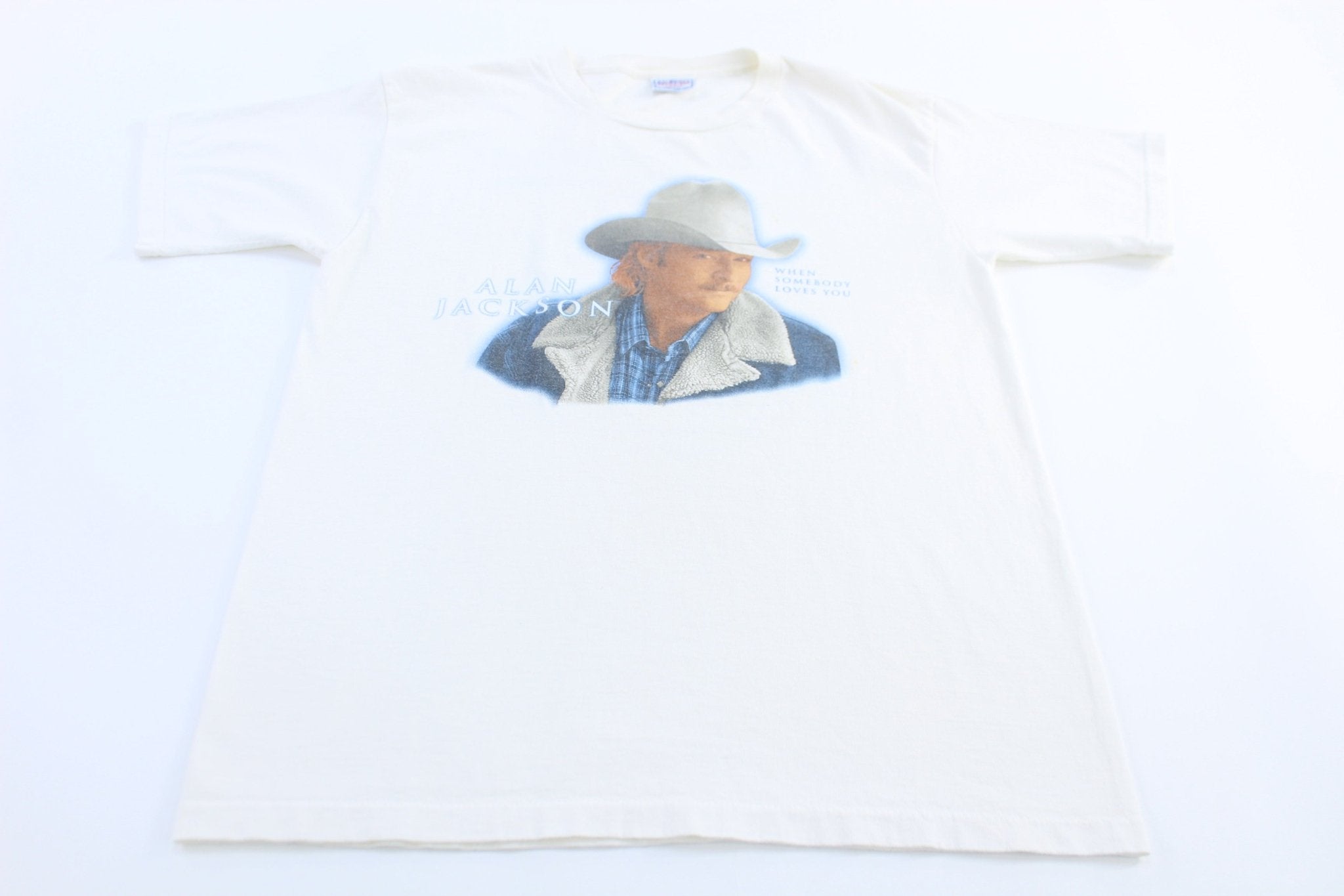 90's Alan Jackson When Somebody Loves You T-shirt - ThriftedThreads.com