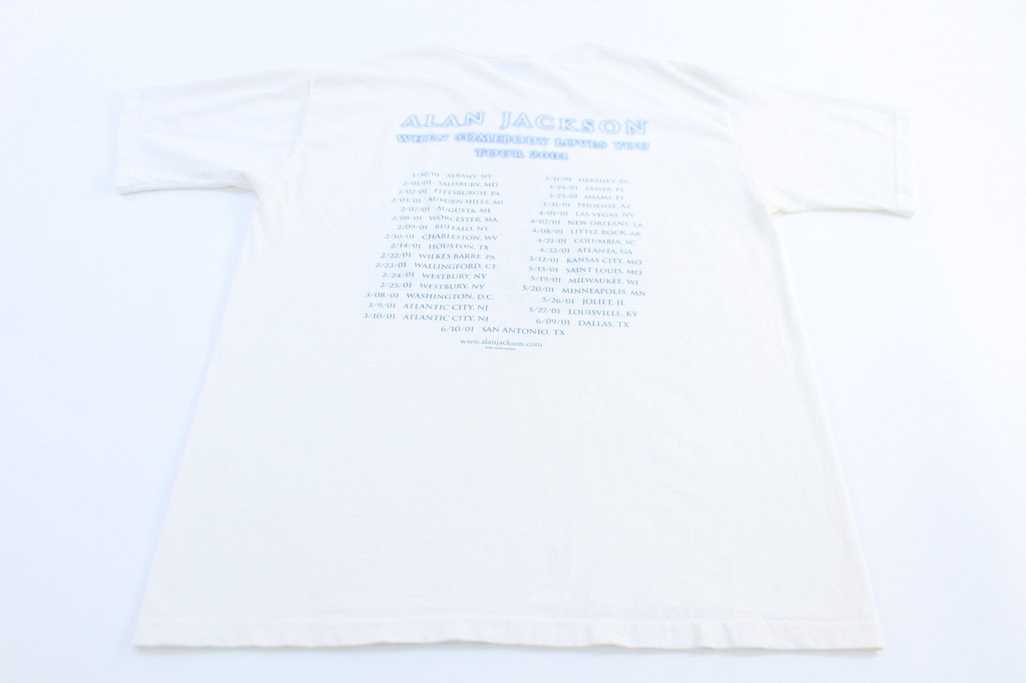 90's Alan Jackson When Somebody Loves You T-shirt - ThriftedThreads.com
