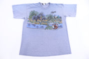 90's American Black Bear Nature Graphic T-shirt - Shirts & Tops - Thrifted Threads