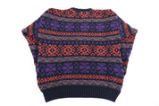 90's American Eagle Multipattern Knit Sweater - Sweater - Thrifted Threads
