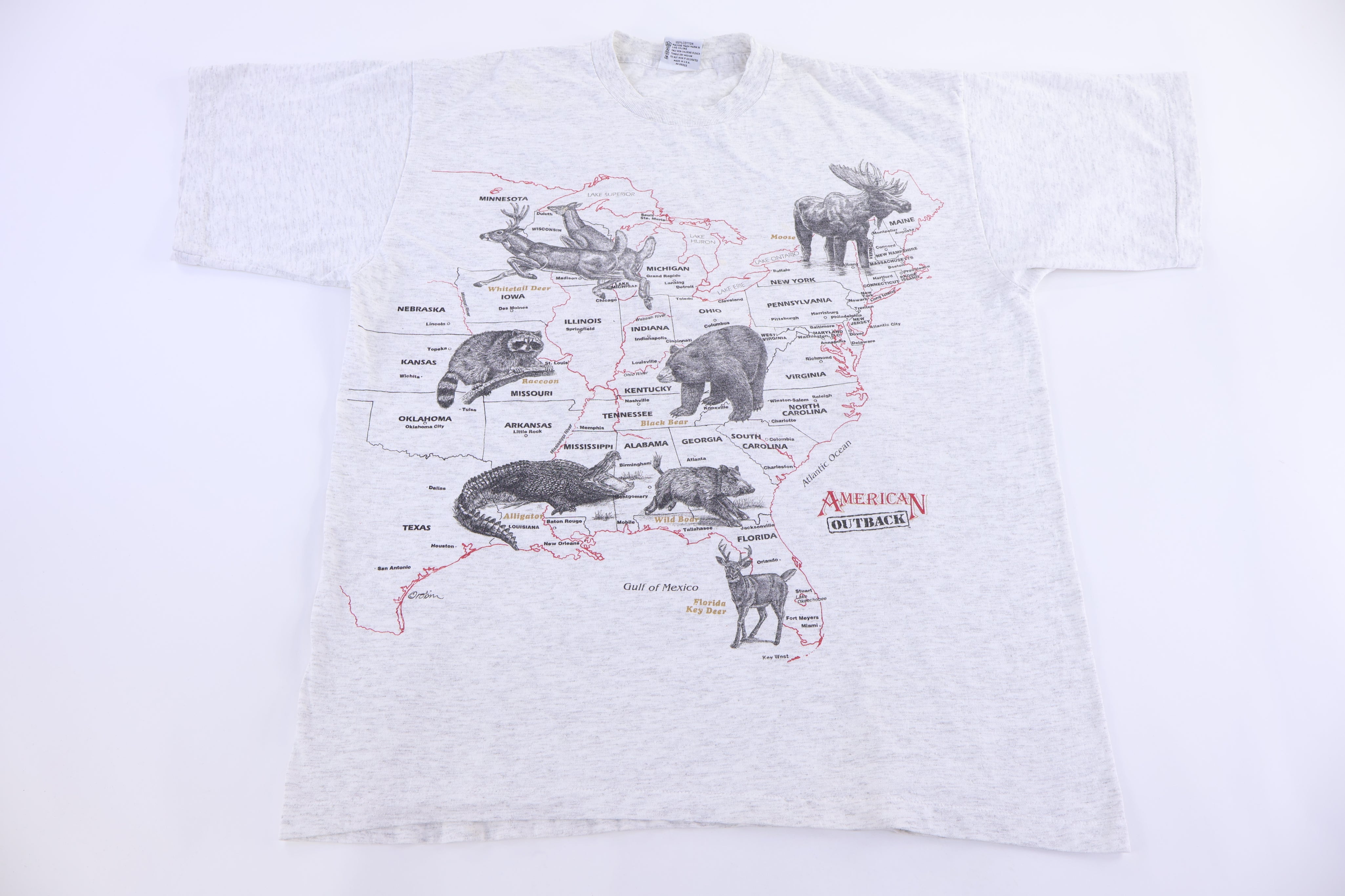 90's American Outback National Creatures T-shirt - Shirts & Tops - Thrifted Threads