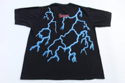 90's American Thunder Nebraska Cornhuskers Lighting T-shirt - Shirts & Topss - Thrifted Threads
