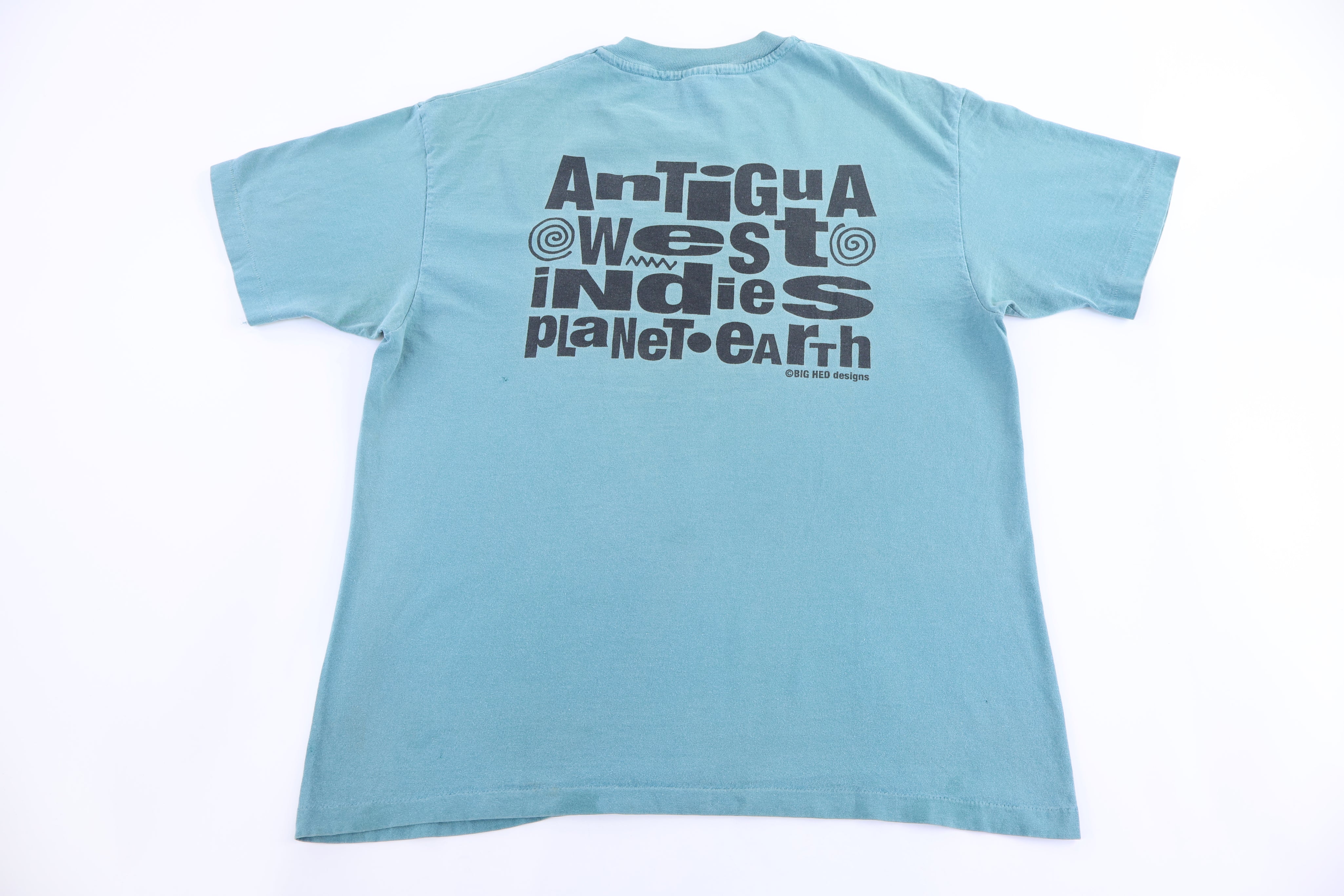 90's Antigua West Indies Graphic T-shirt - Shirts & Tops - Thrifted Threads