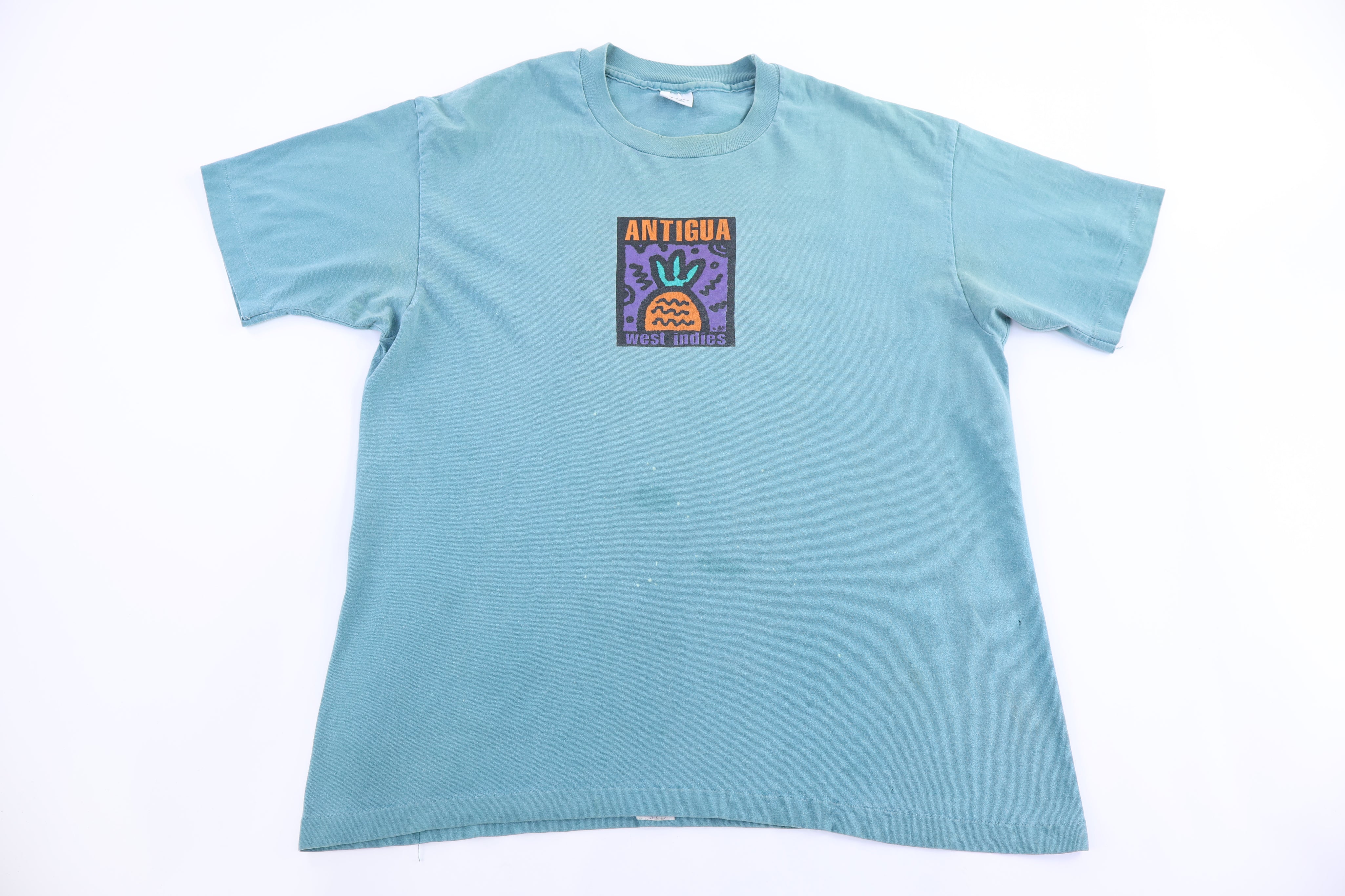 90's Antigua West Indies Graphic T-shirt - Shirts & Tops - Thrifted Threads