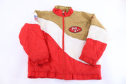 90's Apex One San Francisco 49ers Football Full Zip Puffer Jacket - Jacket - Thrifted Threads