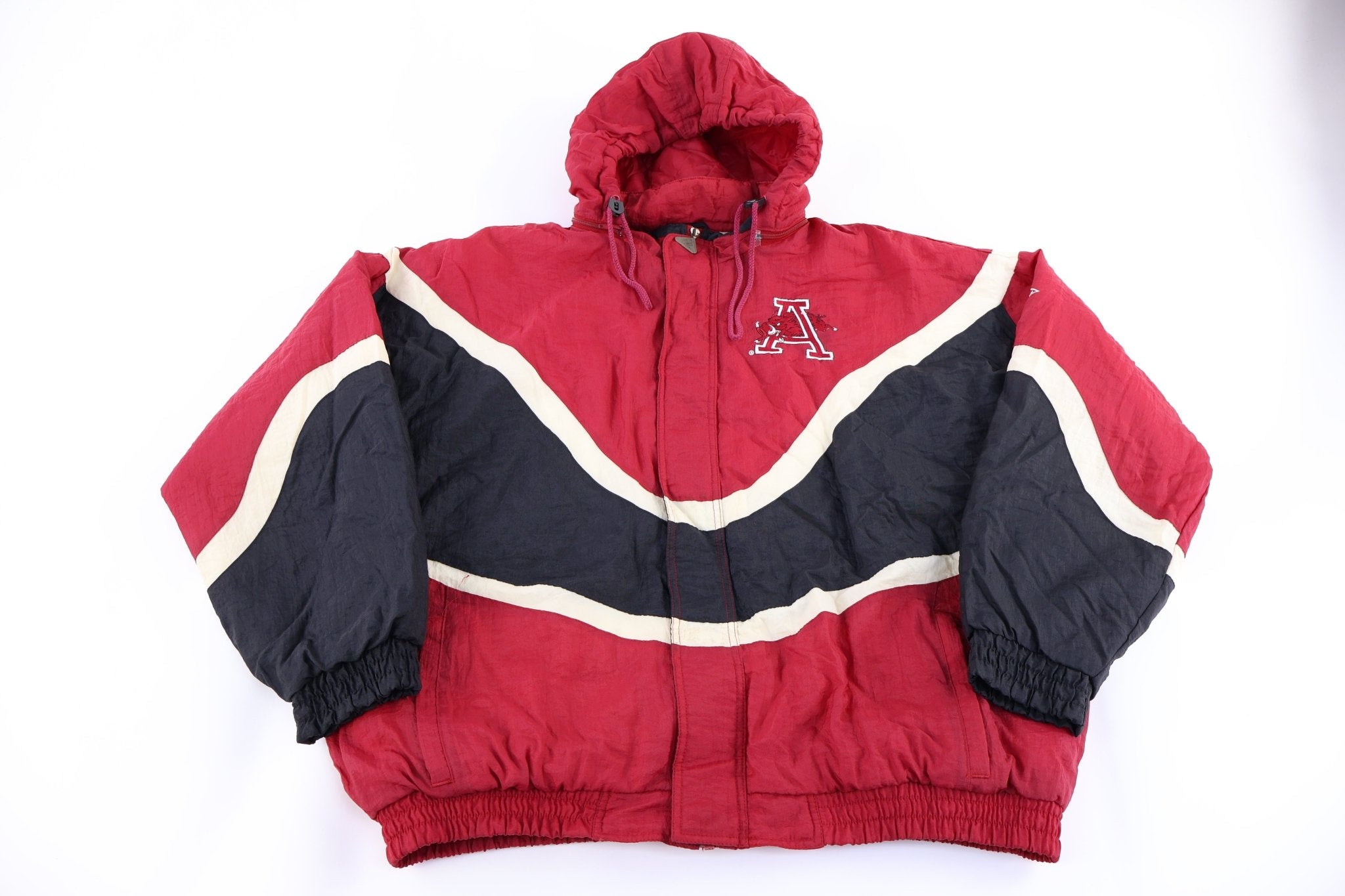 90's Apex One University of Arkansas Puffer Jacket - Jacket - Thrifted Threads
