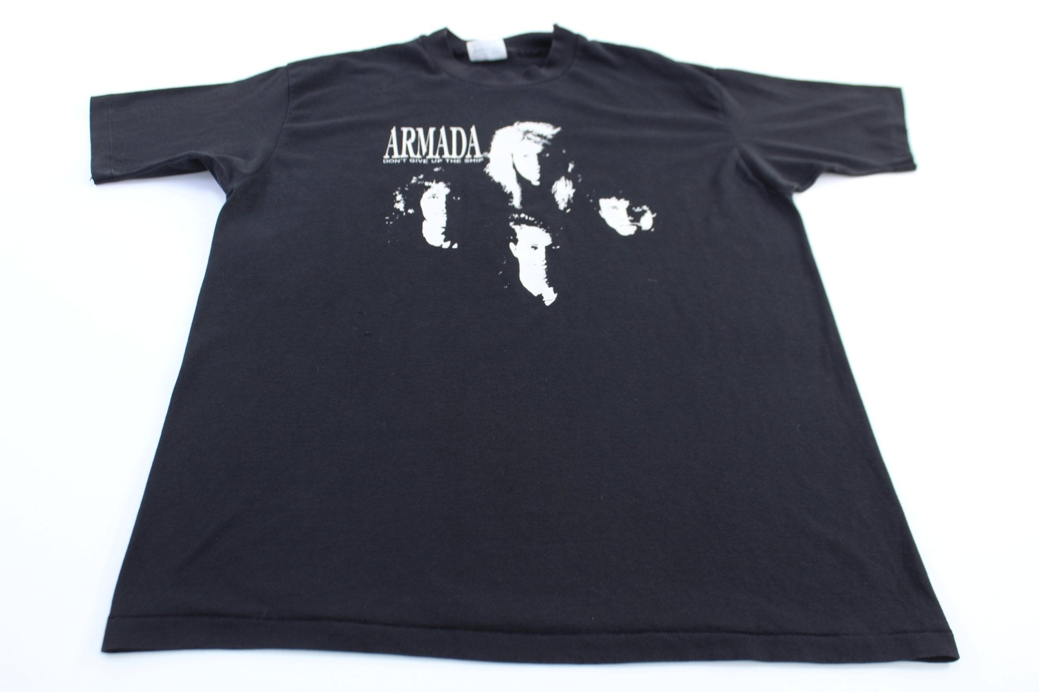 90's Armada Don't Give Up The Ship T-Shirt - ThriftedThreads.com