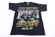 90's Artic Cat Team Lighting T-shirt - Shirts & Tops - Thrifted Threads