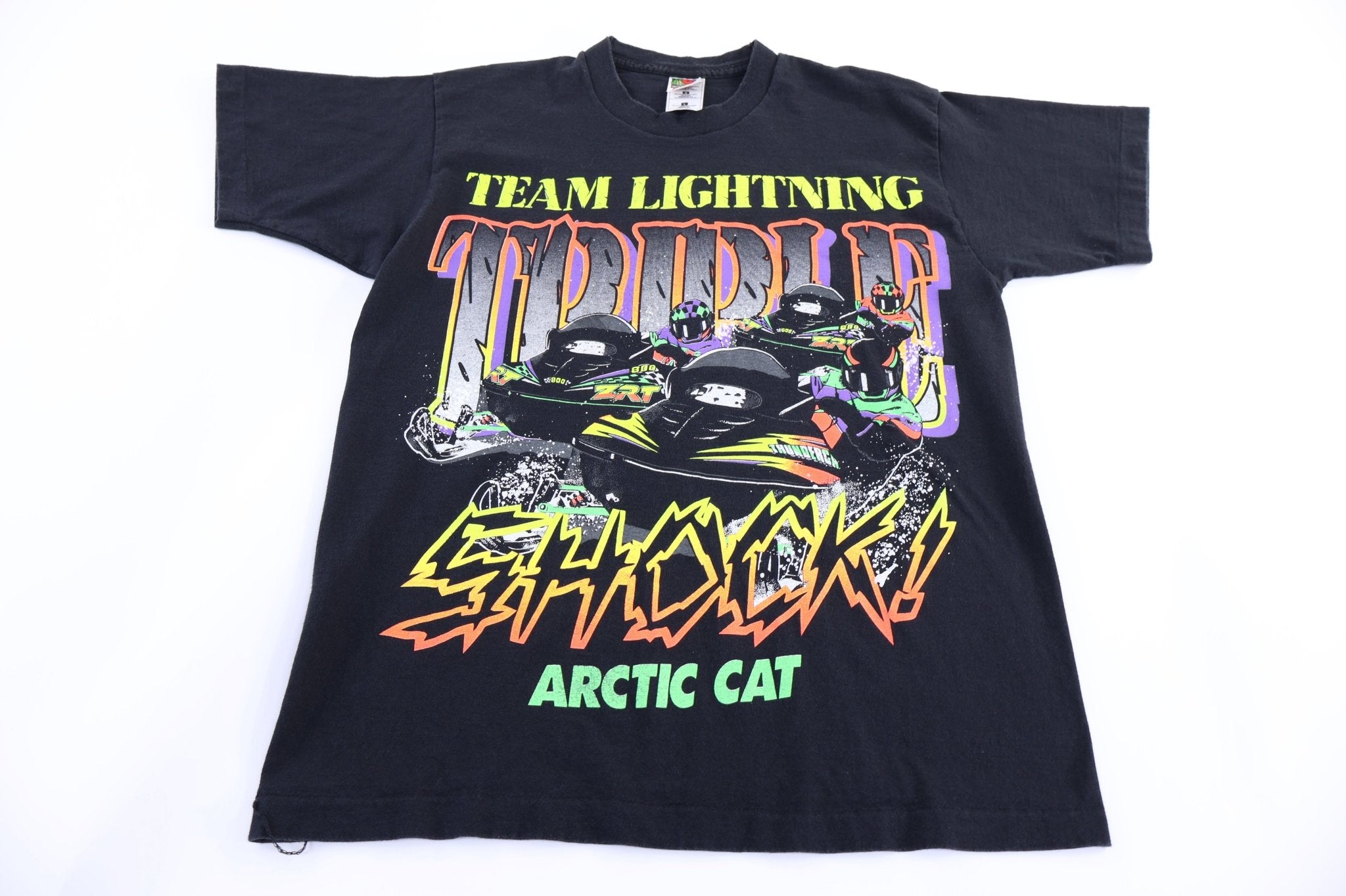 90's Artic Cat Team Lighting T-shirt - Shirts & Tops - Thrifted Threads