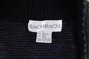 90's Bach Rach Multipatterned Knit Cardigan Sweater - Sweatshirts - Thrifted Threads