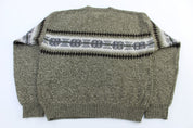 90's Basic Editions Multipatterned Knit Sweater - Sweater - Thrifted Threads