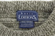 90's Basic Editions Multipatterned Knit Sweater - Sweater - Thrifted Threads