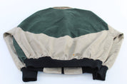 90's Bee - Wild Tan & Green Colorblock Jacket - ThriftedThreads.com