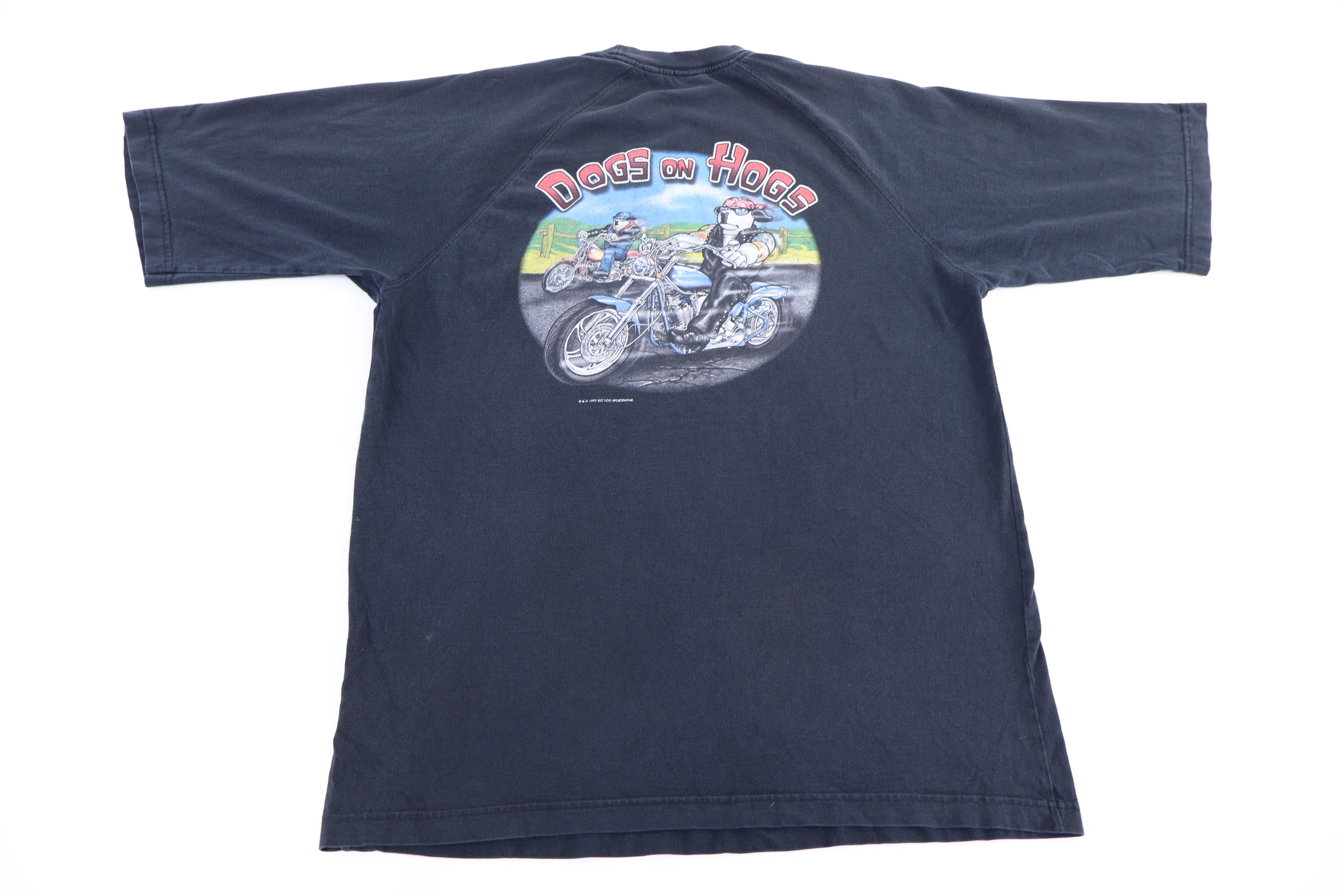 90's Big Dogs Dogs on Hogs T-shirt - Shirts & Tops - Thrifted Threads