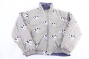 90's Big Dogs Full Zip Reversible Puffer Jacket - Jacket - Thrifted Threads