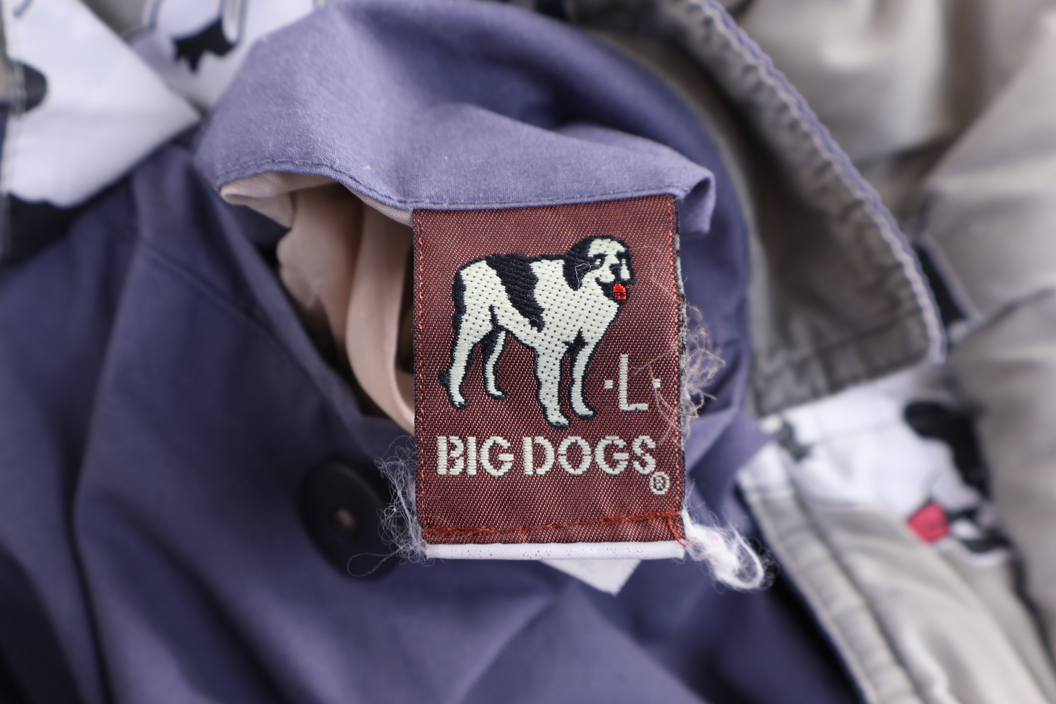 90's Big Dogs Full Zip Reversible Puffer Jacket - Jacket - Thrifted Threads