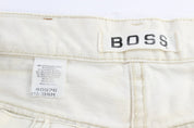 90's Boss White Denim Jeans - ThriftedThreads.com