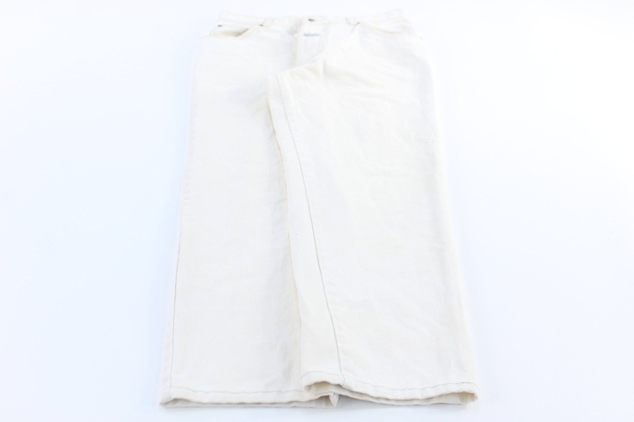 90's Boss White Denim Jeans - ThriftedThreads.com