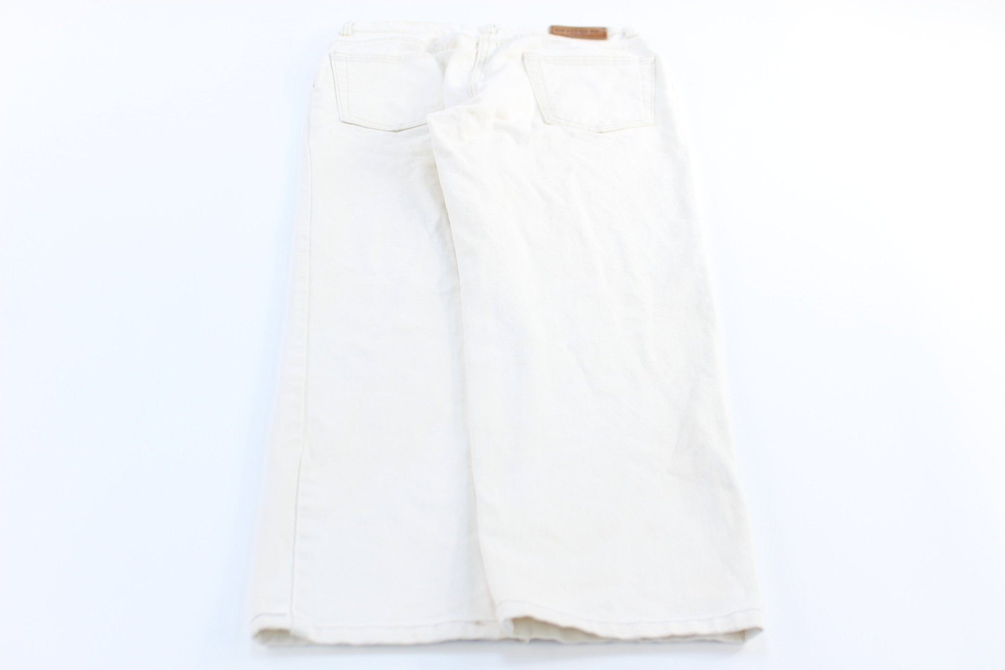 90's Boss White Denim Jeans - ThriftedThreads.com