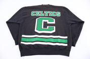 90's Boston Celtics Basketball Sweatshirt - Sweatshirt - Thrifted Threads