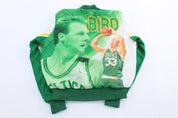 90's Boston Celtics Larry Bird Chalk Line Jacket - Jacket - Thrifted Threads