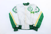 90's Boston Celtics Larry Bird Chalk Line Jacket - Jacket - Thrifted Threads