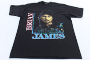 90's Brian James In Concert T-Shirt - ThriftedThreads.com