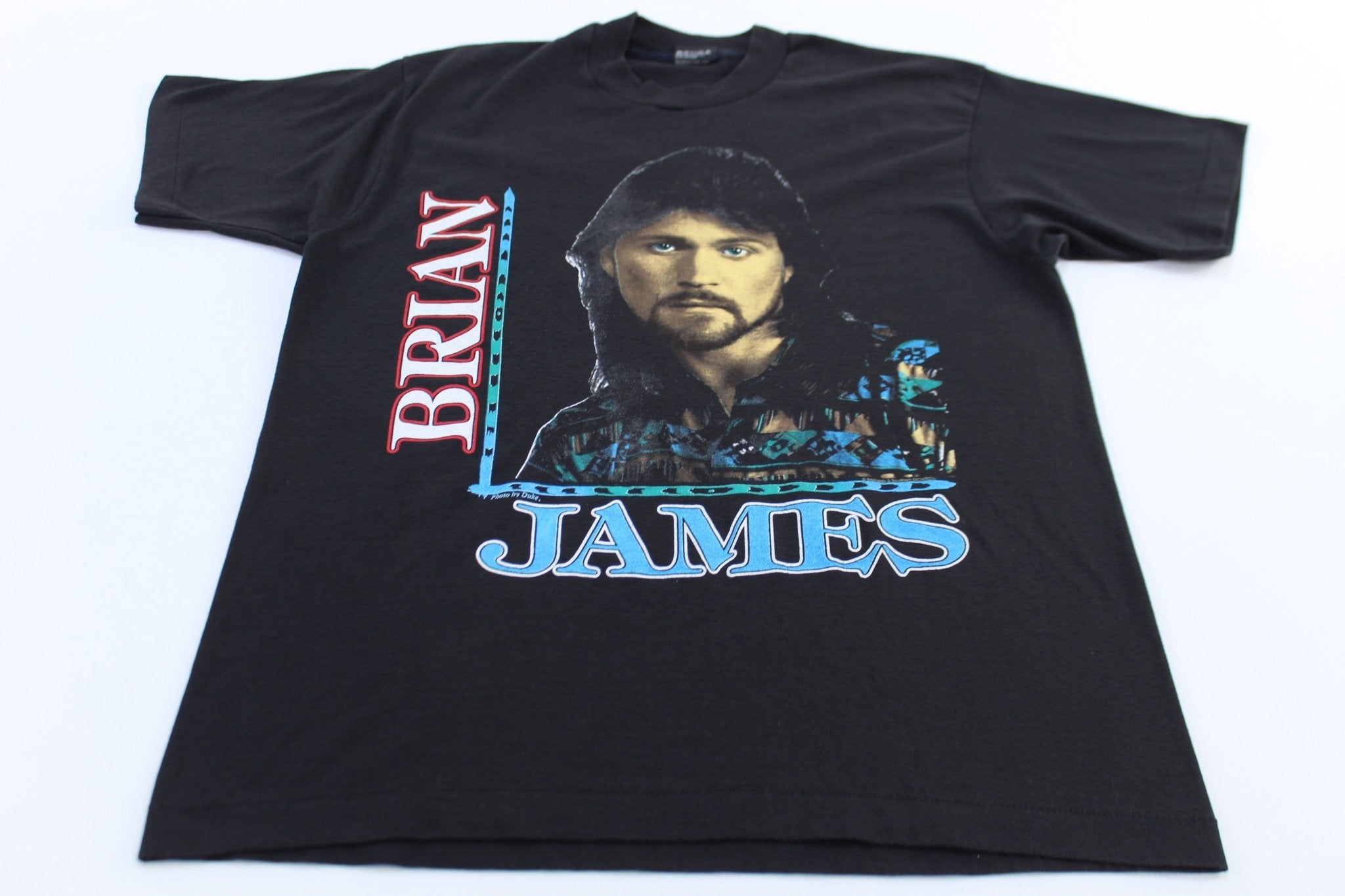 90's Brian James In Concert T-Shirt - ThriftedThreads.com