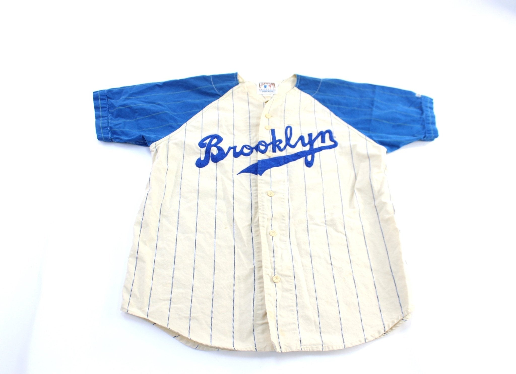 90's Brooklyn Dodgers Jackie Robinson Baseball Jersey - ThriftedThreads.com