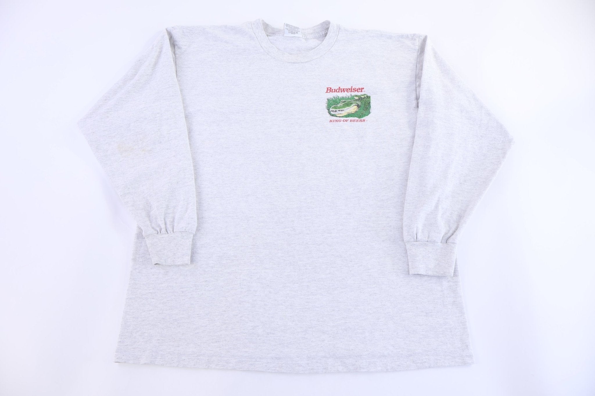90's Budweiser This Bud's For Your LS T-shirt - Shirts & Tops - Thrifted Threads