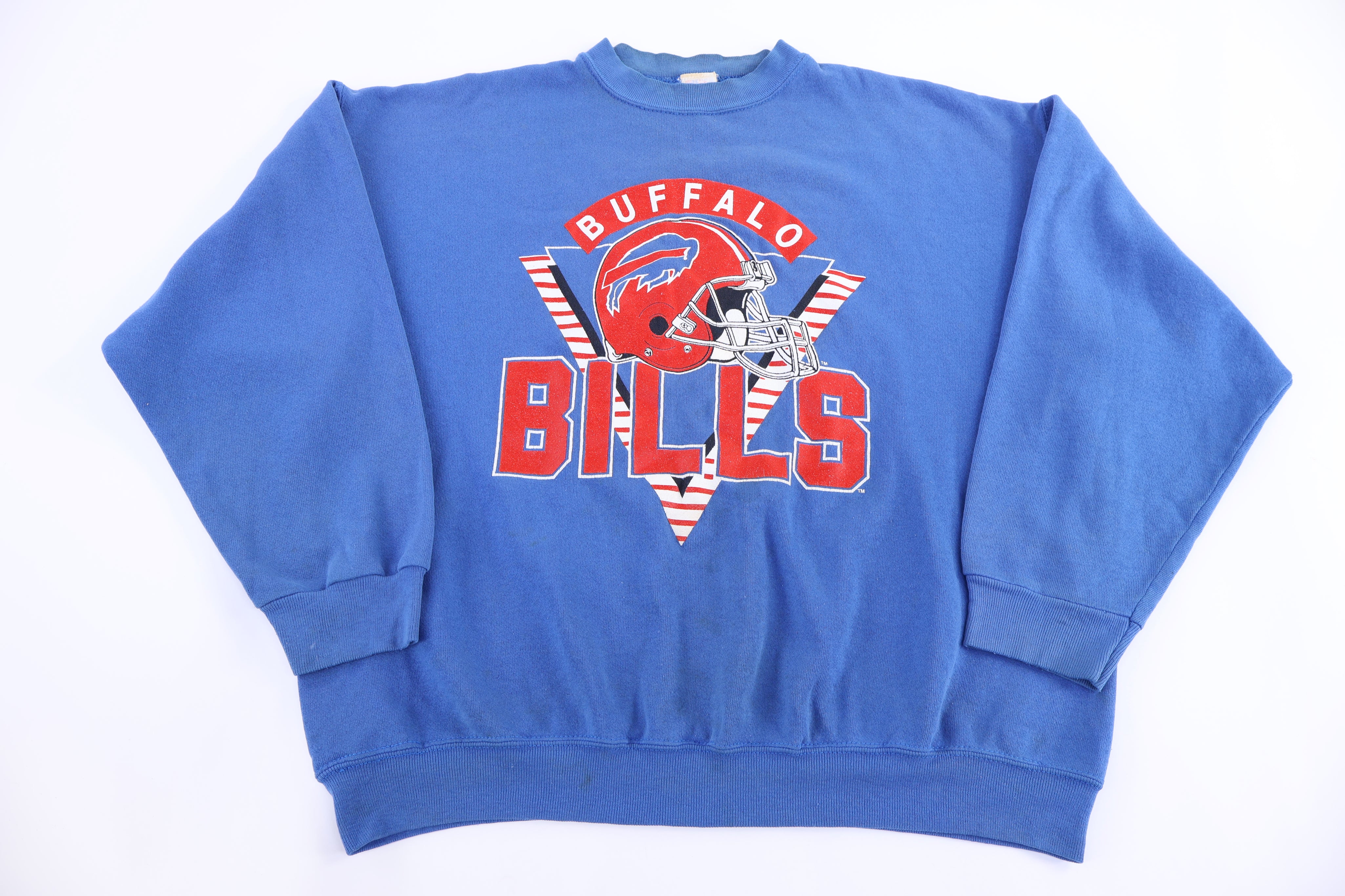 90's Buffalo Bills Football Sweatshirt - Sweatshirt - Thrifted Threads