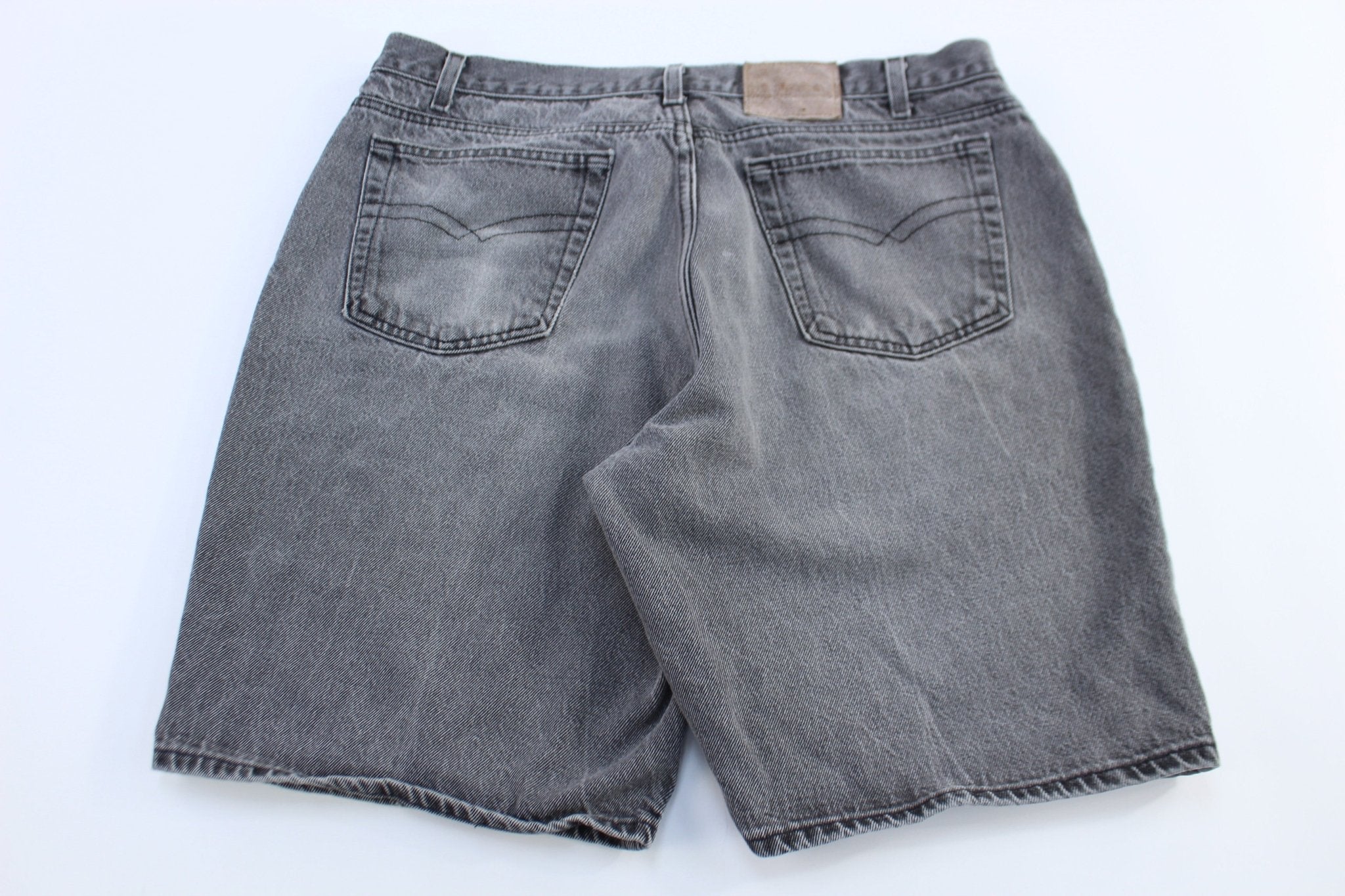 90's Bugle Boy Black Wash Denim Shorts - Pants/Shorts - Thrifted Threads