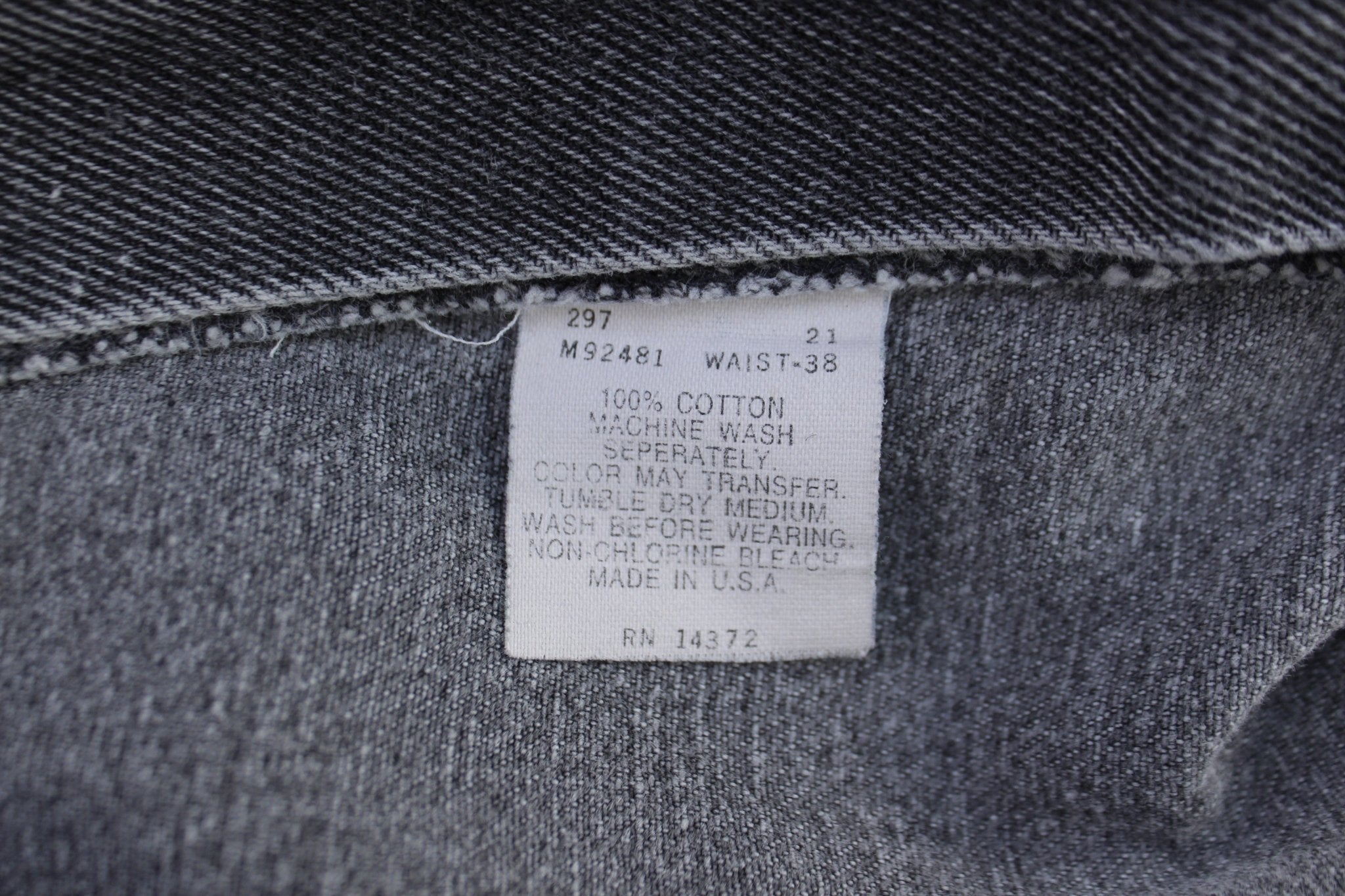 90's Bugle Boy Black Wash Denim Shorts - Pants/Shorts - Thrifted Threads