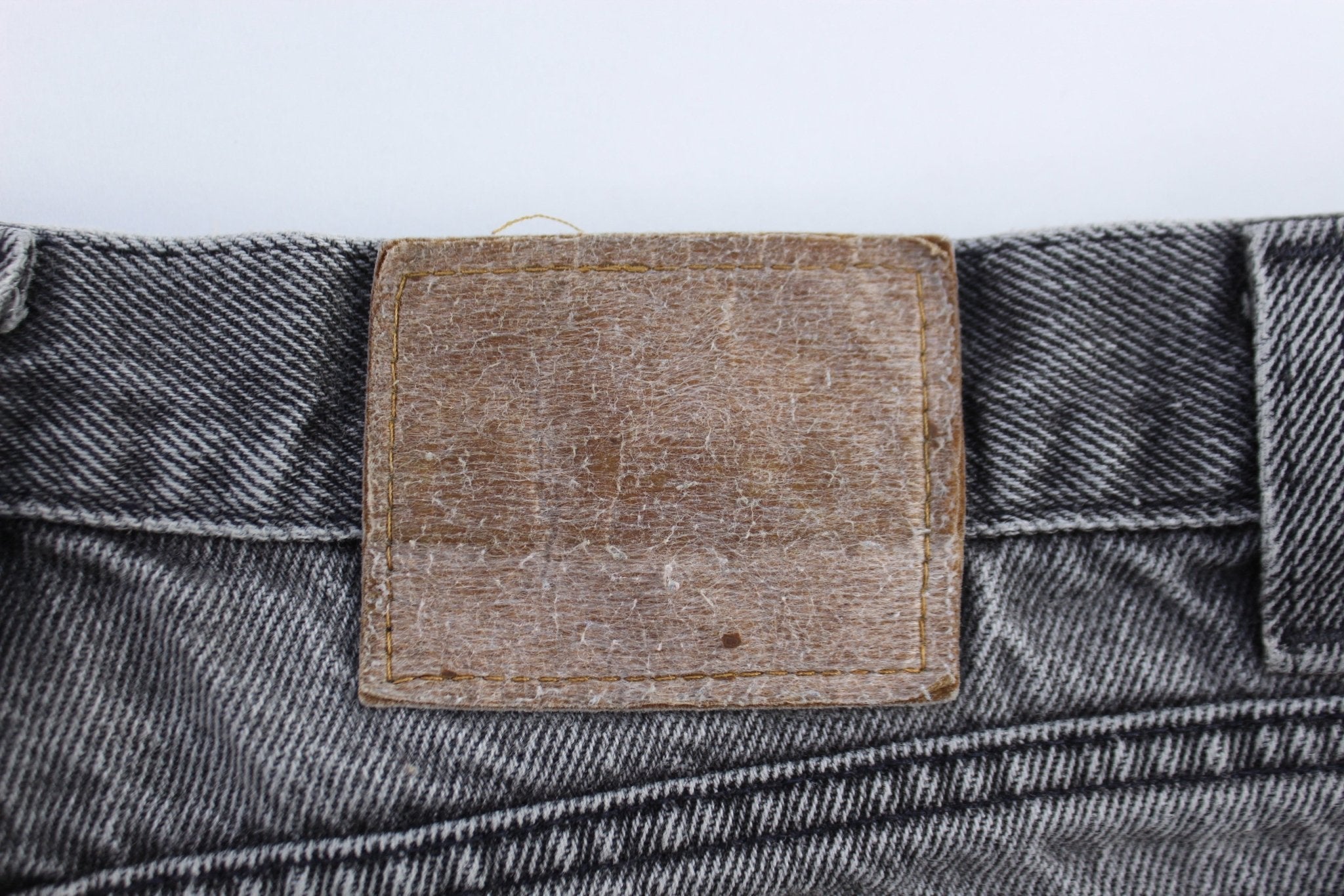 90's Bugle Boy Black Wash Denim Shorts - Pants/Shorts - Thrifted Threads