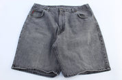 90's Bugle Boy Black Wash Denim Shorts - Pants/Shorts - Thrifted Threads