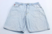 90's Bugle Boy Light Wash Denim Shorts - ThriftedThreads.com