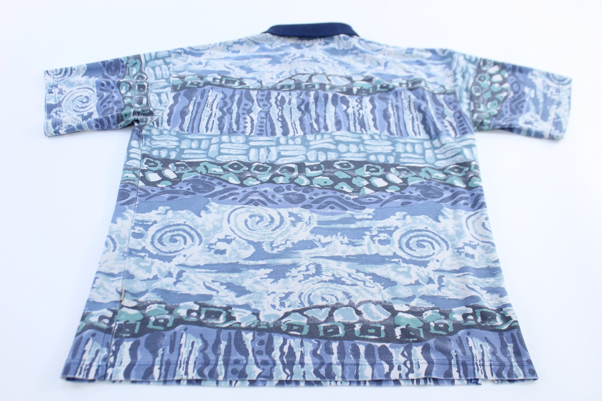 90's Bugle Boy Seaside Themed Button Up - Button Up - Thrifted Threads
