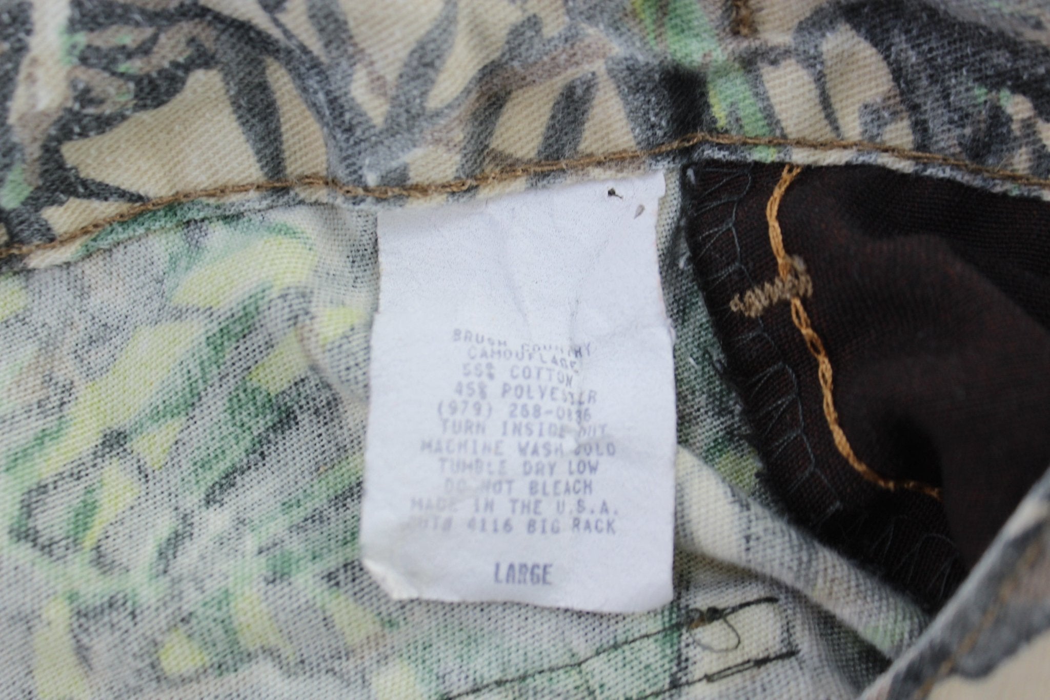 90's Bush Country Camo Cargo Pants - Pants/Shorts - Thrifted Threads