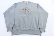 90's Calvin Klein Jeans Embroidered Sweatshirt - Sweatshirt - Thrifted Threads