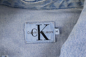 90's Calvin Klein Light Wash Denim Jacket - Jacket - Thrifted Threads