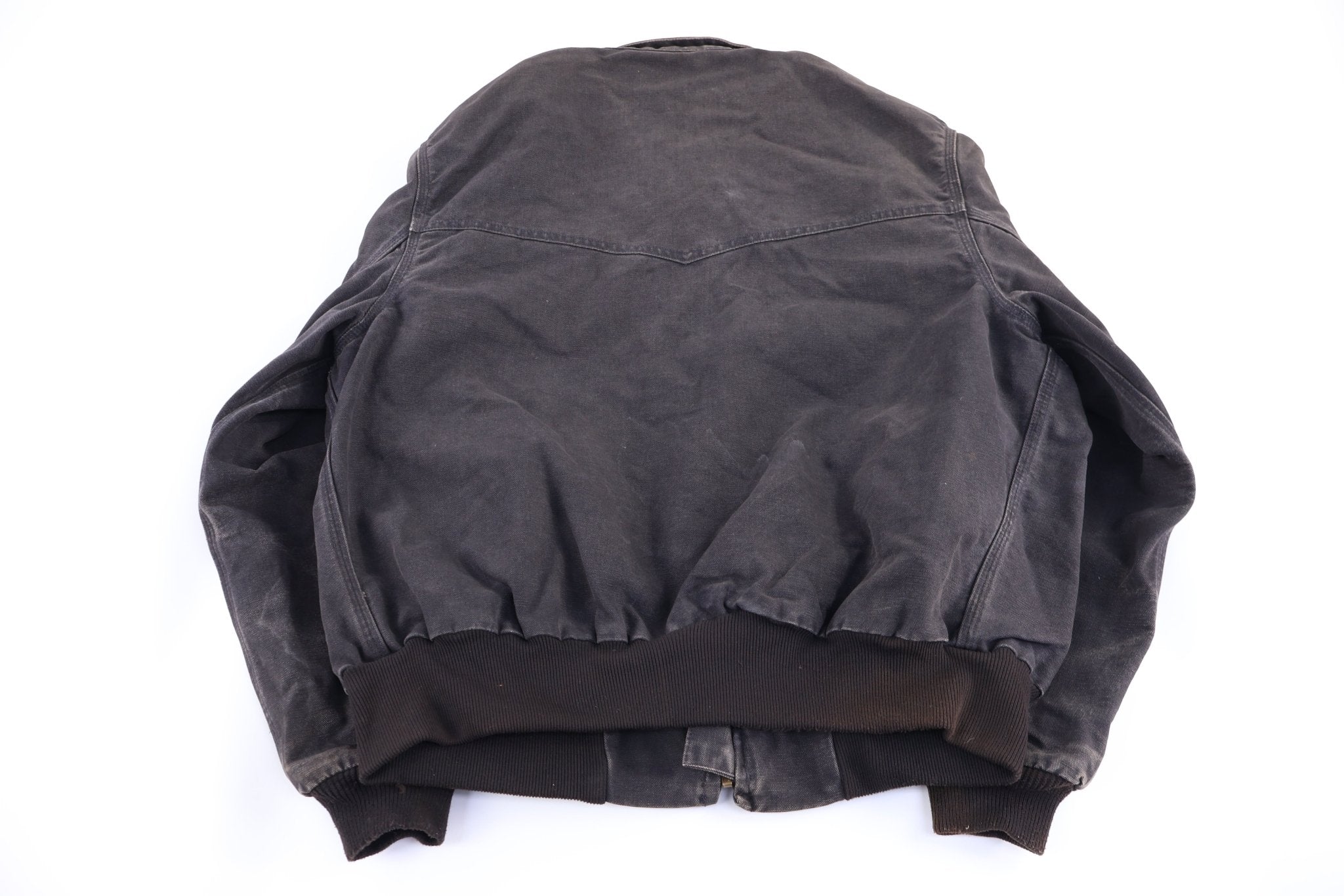 90's Carhartt Logo Patch Brown Santa Fe Jacket - Jacket - Thrifted Threads