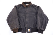 90's Carhartt Logo Patch Brown Santa Fe Jacket - Jacket - Thrifted Threads