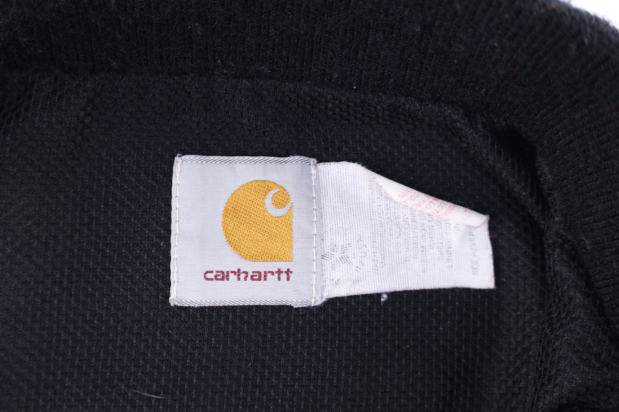 90's Carhartt Logo Patch Red Full Zip Santa Fe Jacket - Jacket - Thrifted Threads