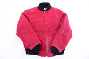 90's Carhartt Logo Patch Red Full Zip Santa Fe Jacket - Jacket - Thrifted Threads