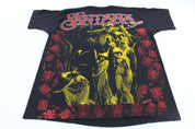90's Carlos Santana All Over Print T-Shirt - T-Shirts - Thrifted Threads