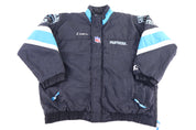 90's Carolina Panthers Football Full Zip Jacket - jacket - Thrifted Threads