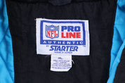 90's Carolina Panthers Football Full Zip Jacket - jacket - Thrifted Threads